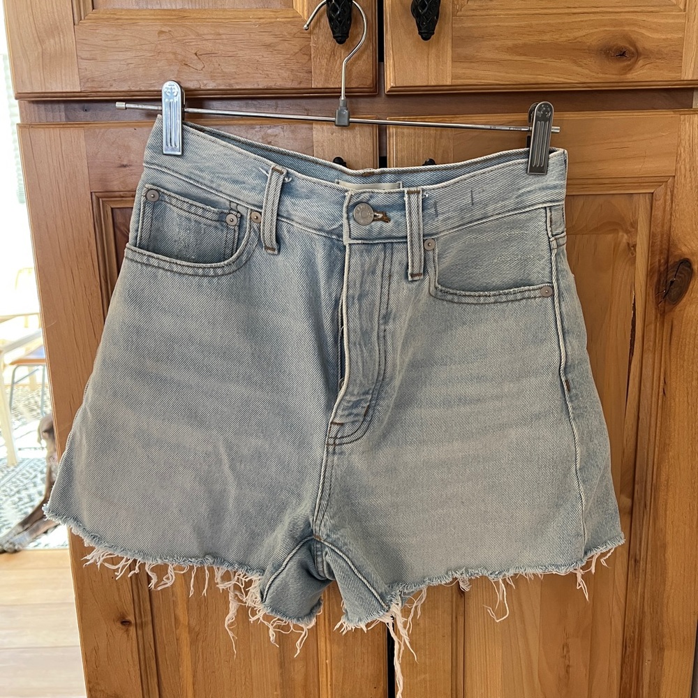 Madewell Denim Shorts - The Mom Jean Short 24